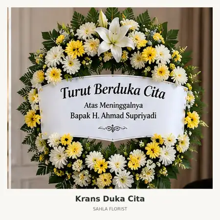 Krans Bunga Duka Samarinda Ilir